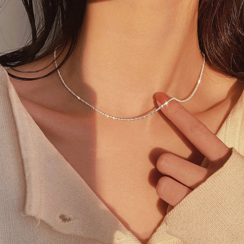 Women's Elegant Long Tassel Chain Drop Earrings