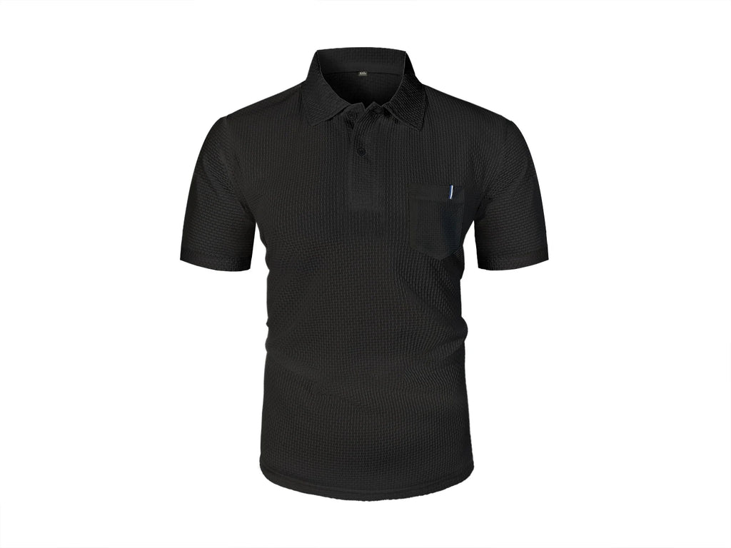 Ice Silk Lapel Polo Shirt