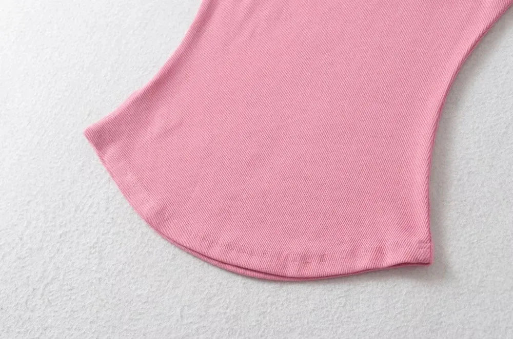 Turtleneck Slim Pullover Tee
