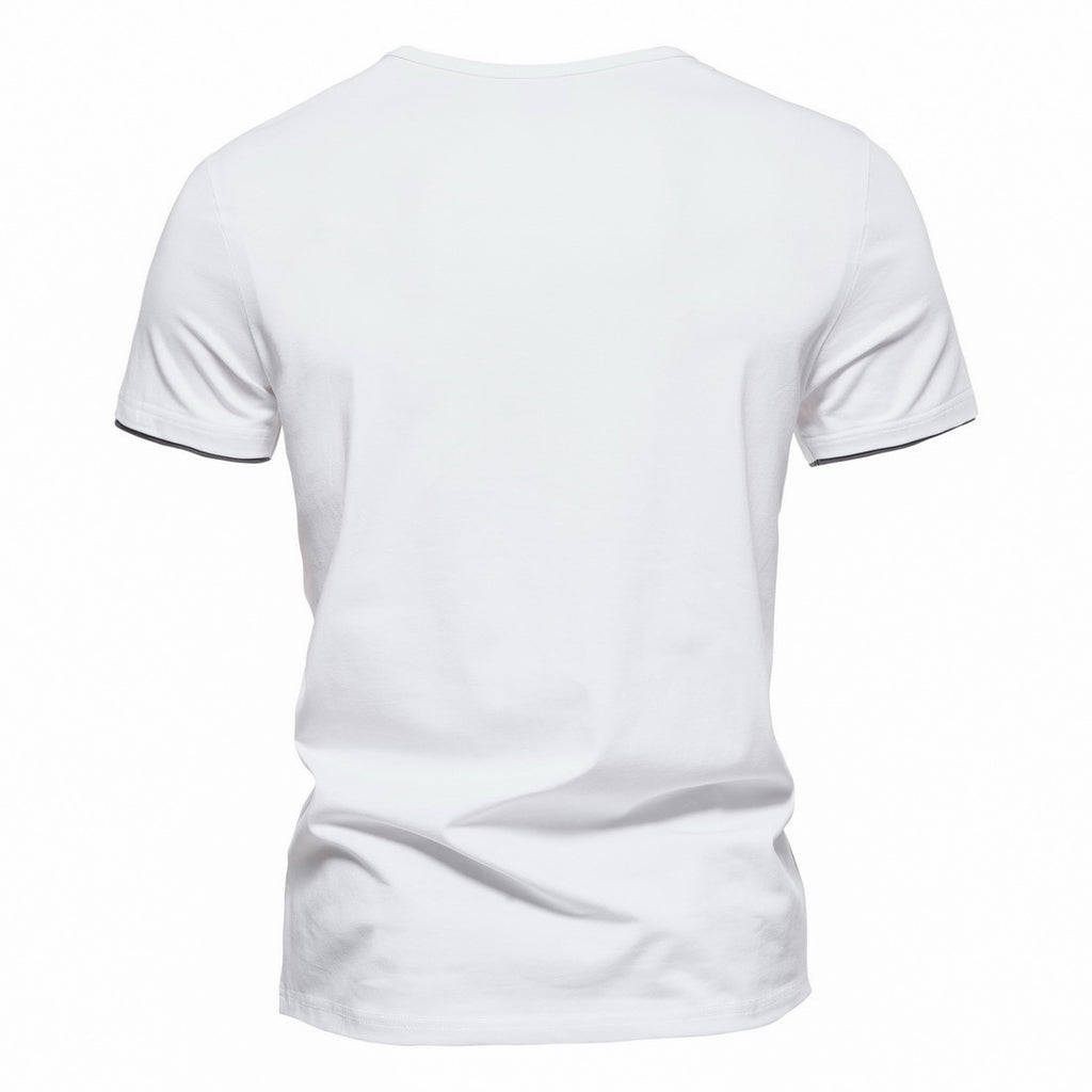 Slim Fit Henley Short Sleeve T-Shirt