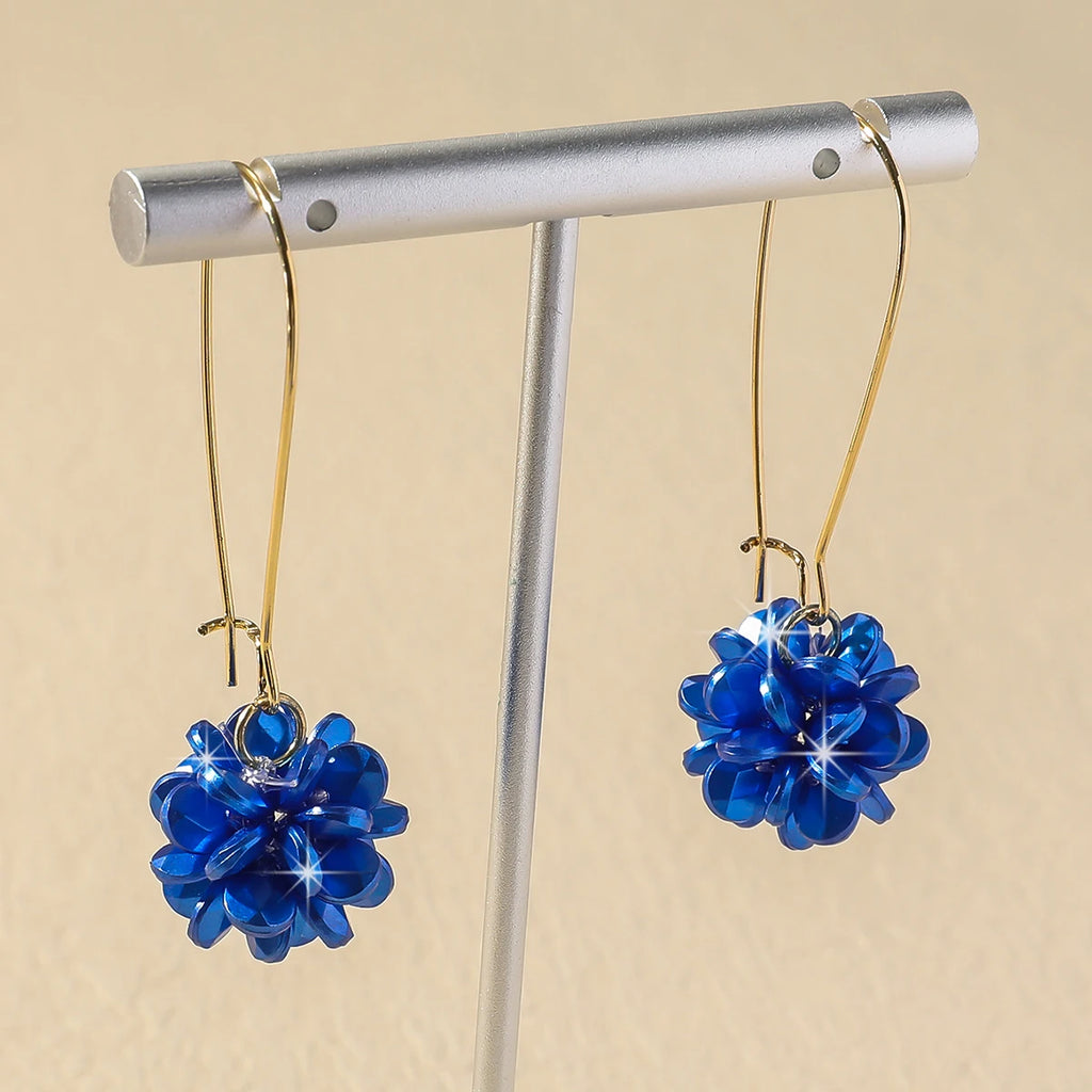 Women's Korean Pearl & Butterfly Flower Earrings