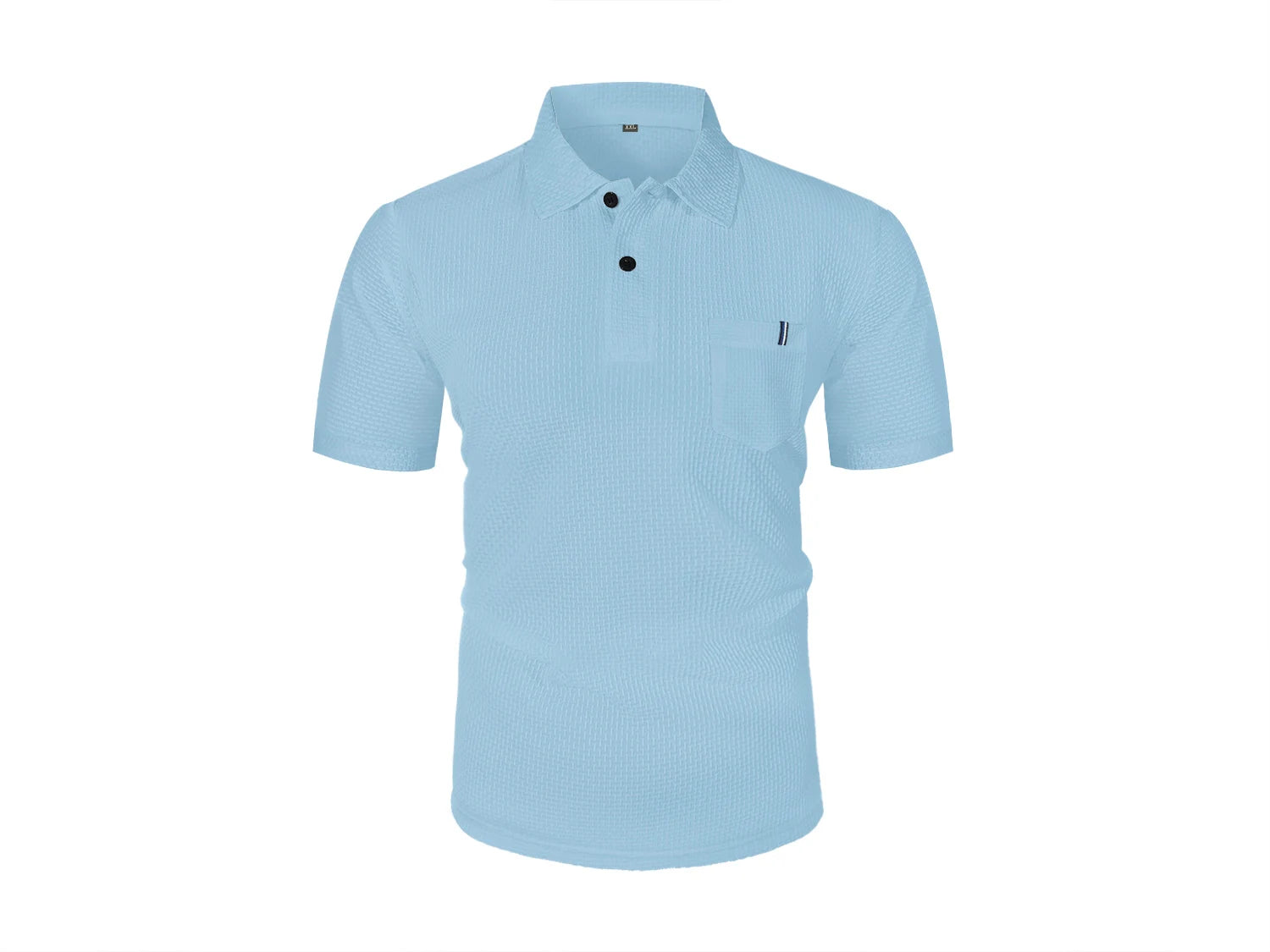 Ice Silk Lapel Polo Shirt