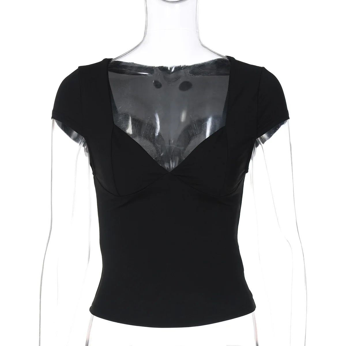 Summer V-Neck Waist Crop Top