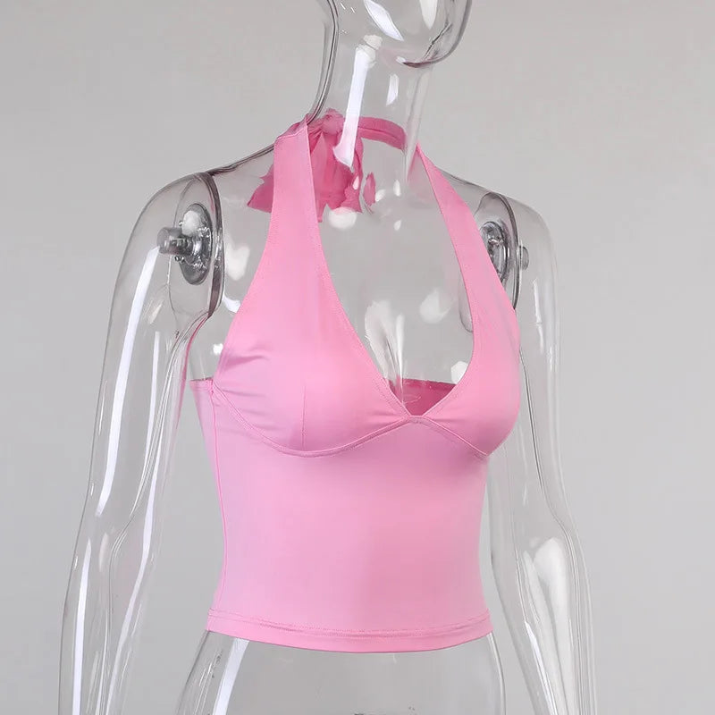 Halter Camisole Tank Top