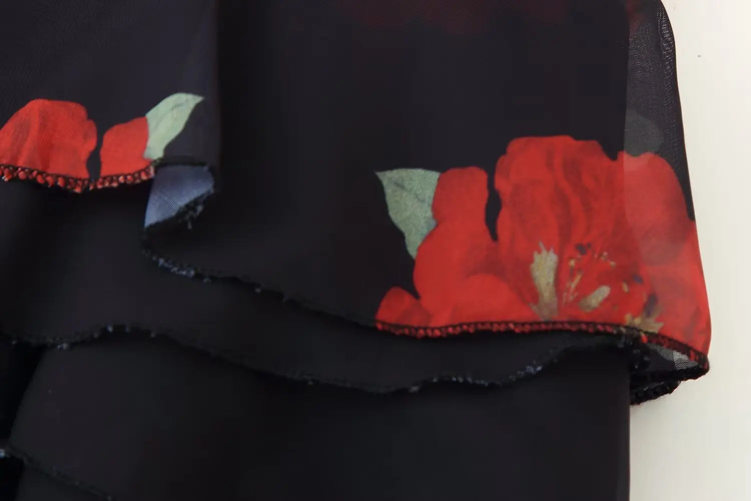 Floral Suspender Top & Midi Skirt Set