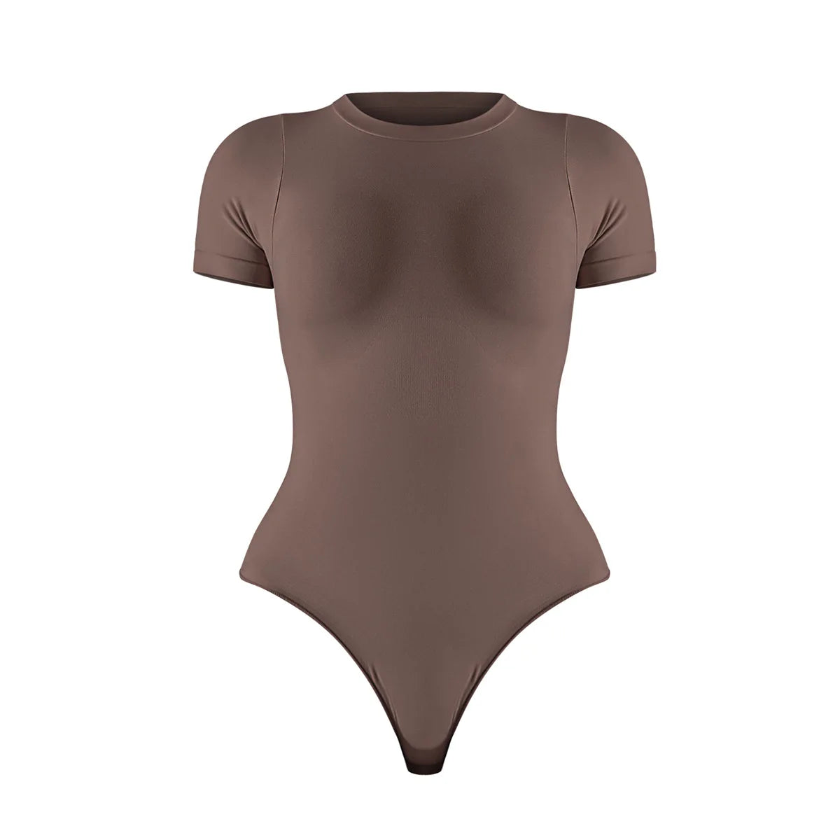 Women's Seamless Shapewear Short-Sleeve Bodysuit