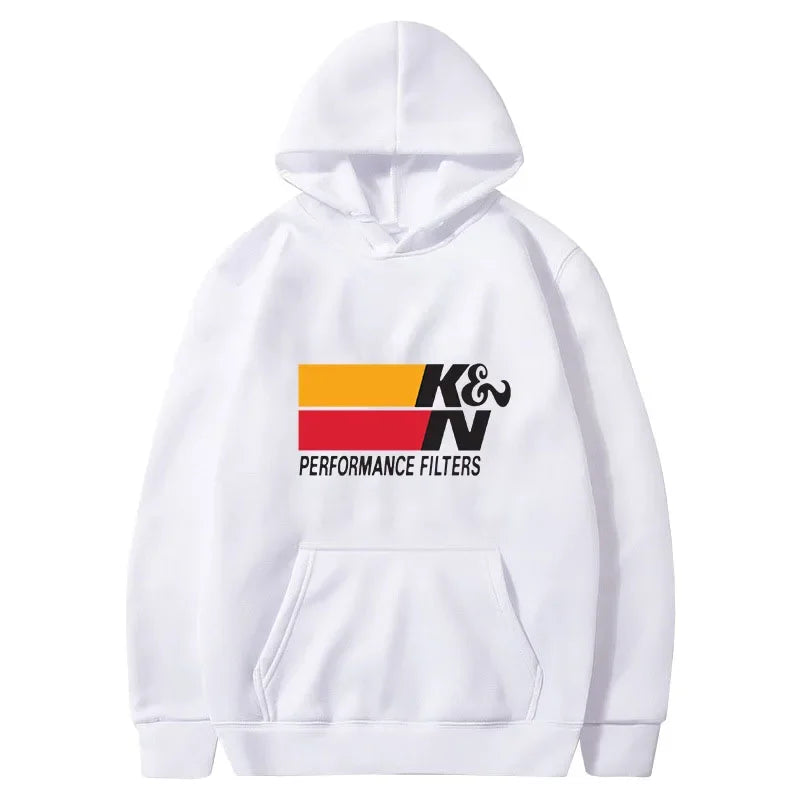 New K&N High Performance Air & Oil Filters Air Intakes Hoodie Men Cool Harajuku Funny Streetwear Male Vintage Hoody Clthoes