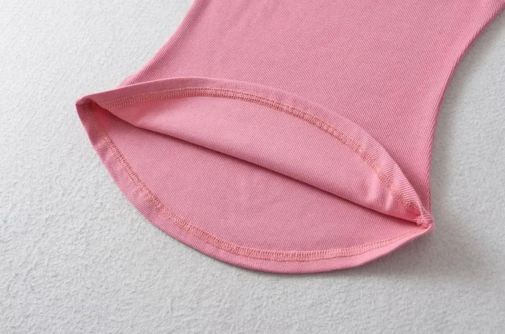 Turtleneck Slim Pullover Tee