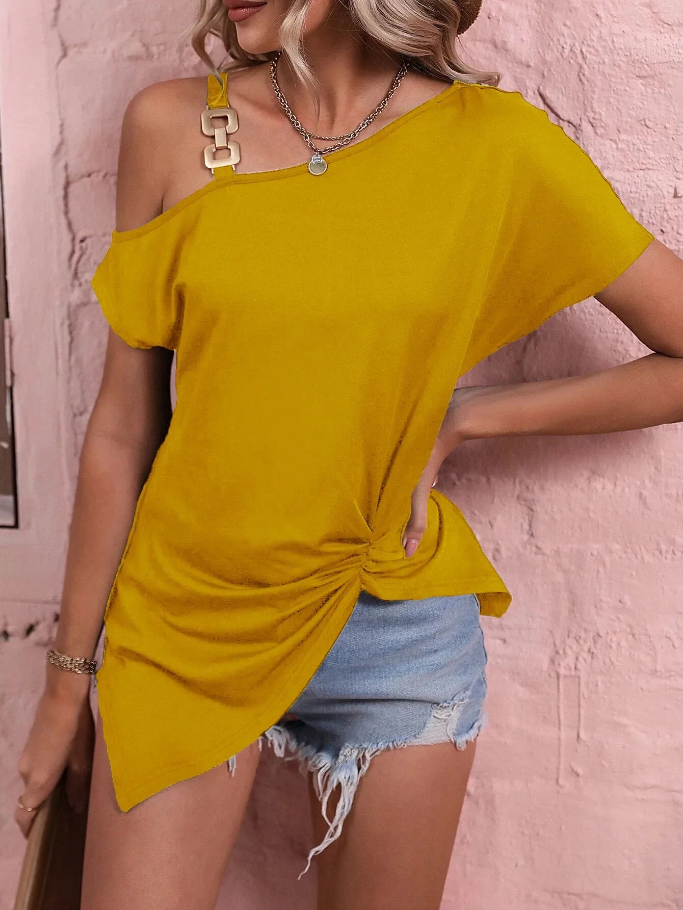 Off-Shoulder Luxe Top
