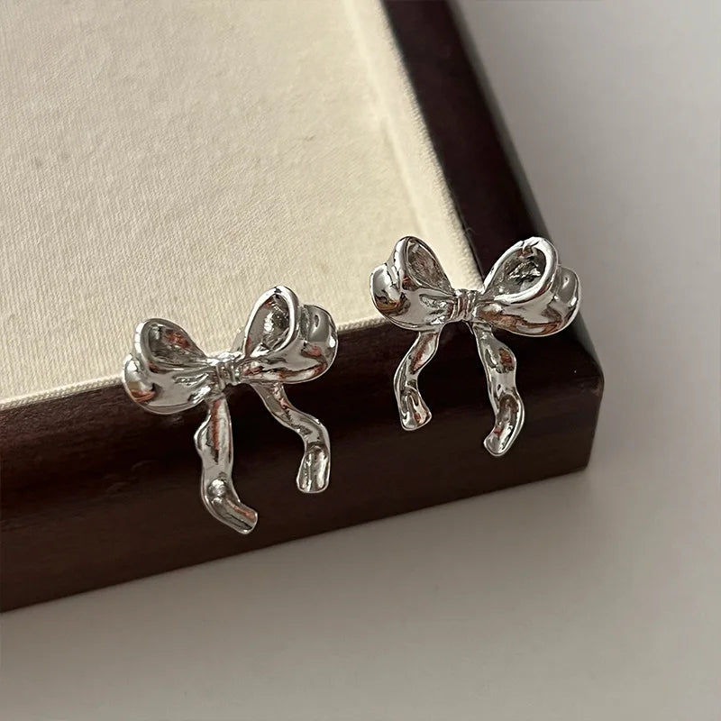 Women's Sweet & Cool Bow Knot Stud Earrings
