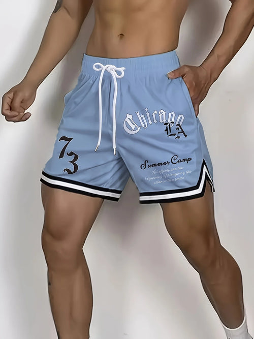 3D Digital Print Casual Shorts