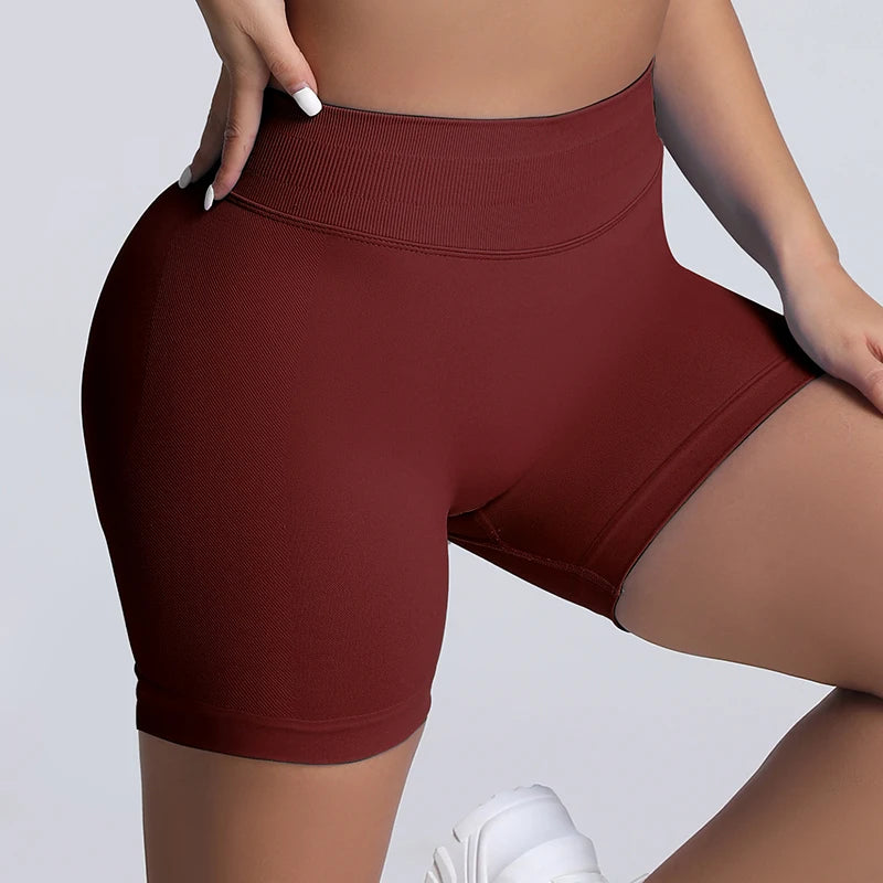 High Waist Scrunch Butt Gym Shorts