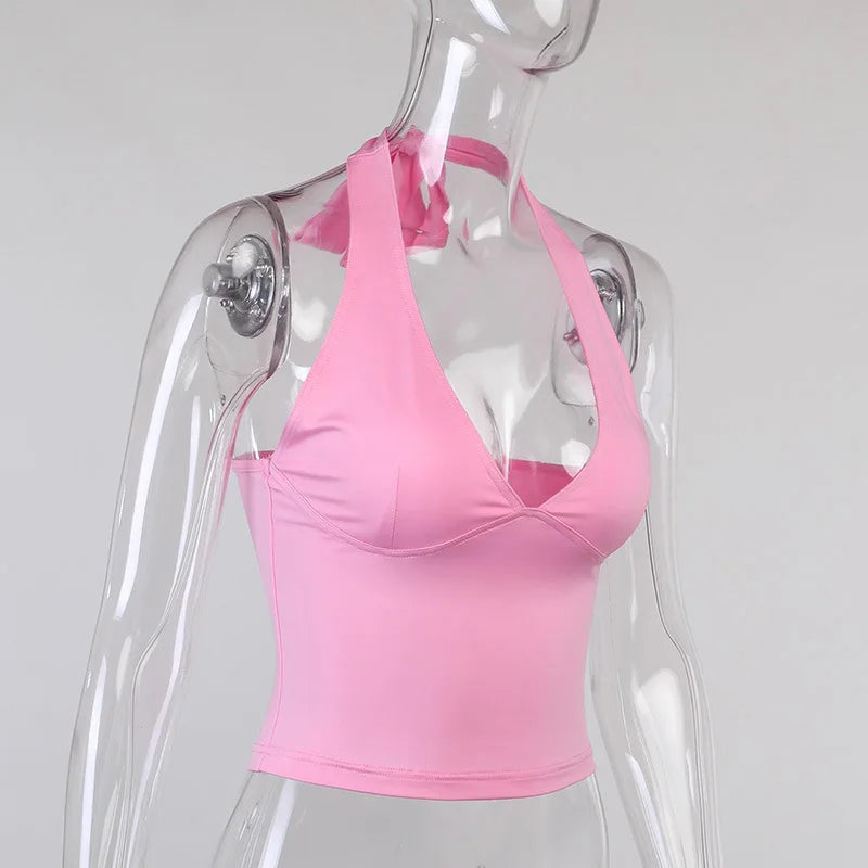 Halter Camisole Tank Top