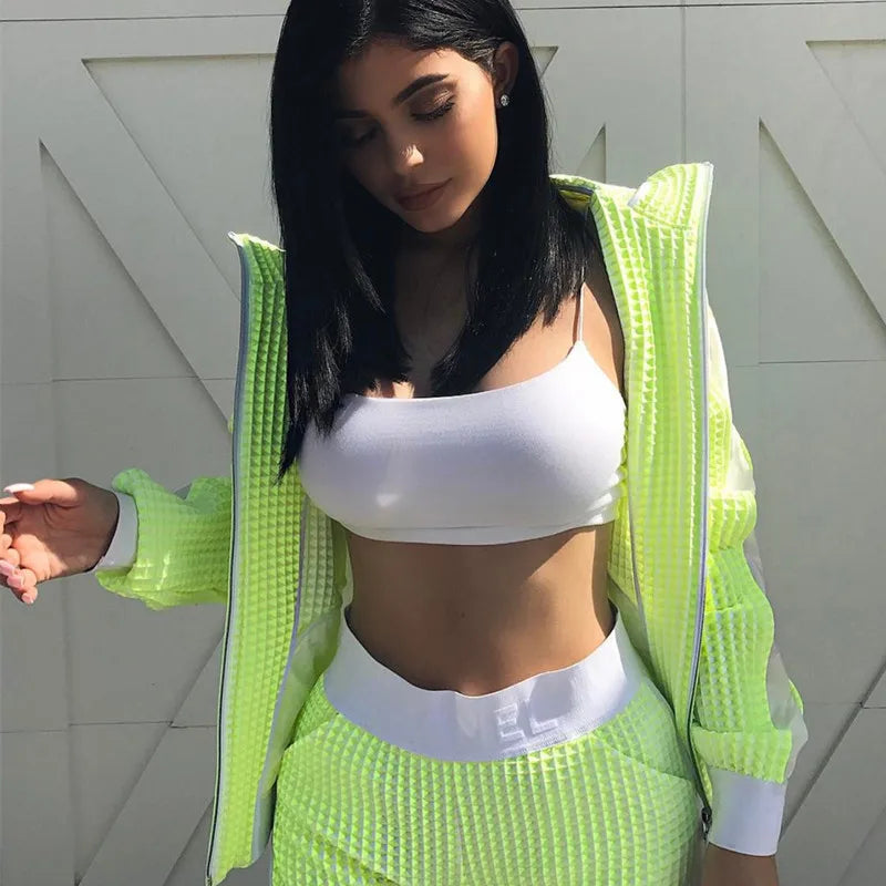 Seamless Bustier Crop Tee