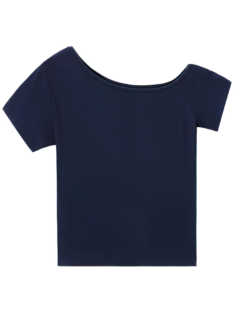 Off-Shoulder Slim Fit Top